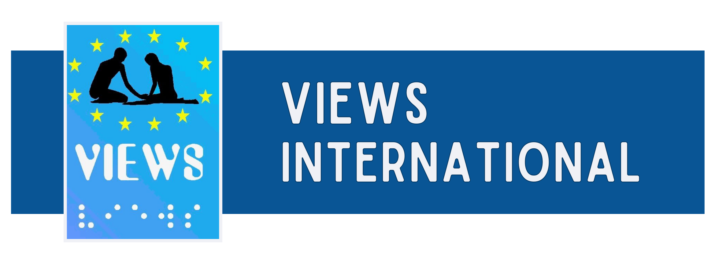 Banner. Logo: Views International