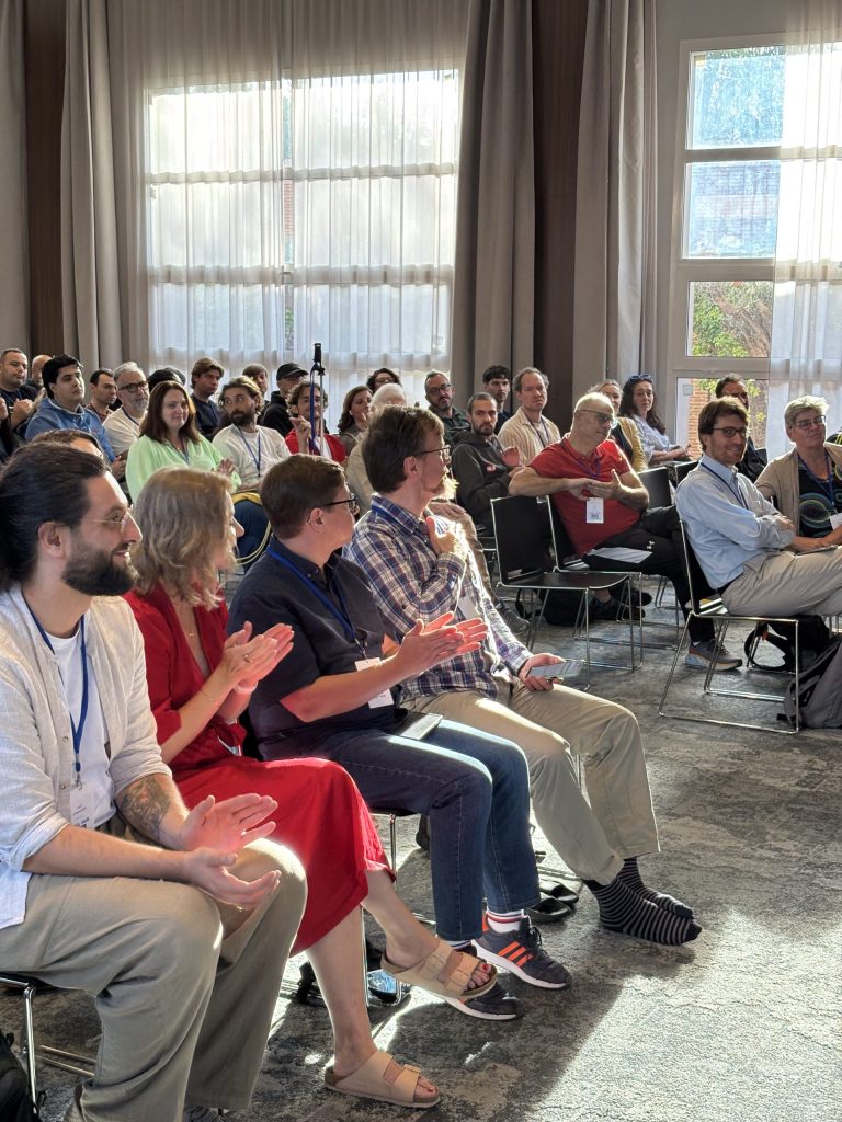 photo of participants during the presentation